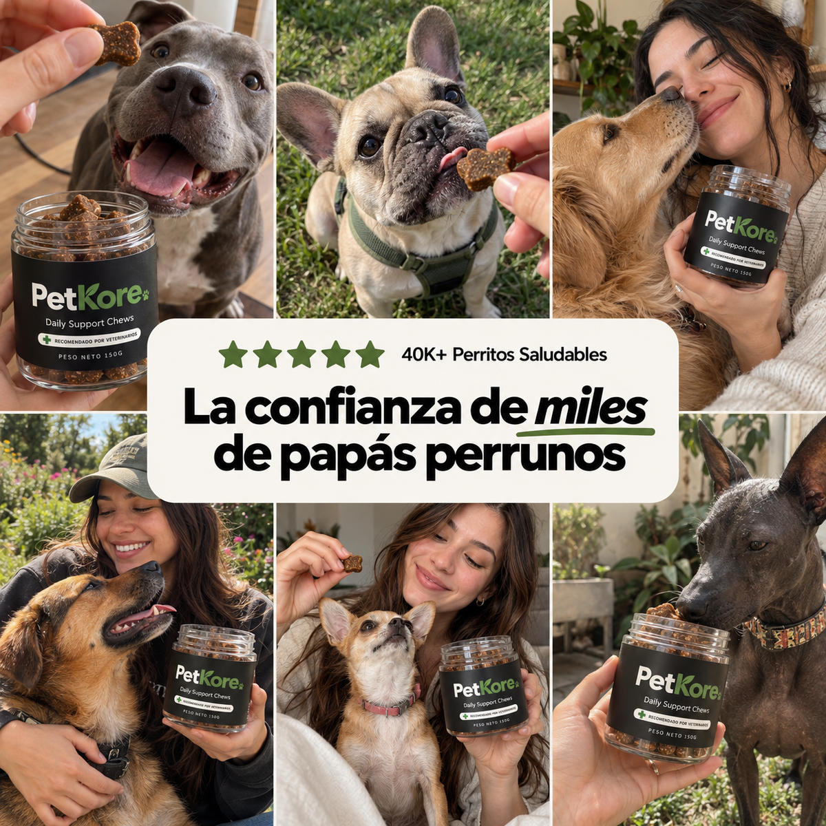 Masticables de Cuidado Diario para Perros